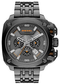Diesel DZ7344 BAMF Chronograph Men's Watch – Gray Dial & Gray Stainless Steel Strap