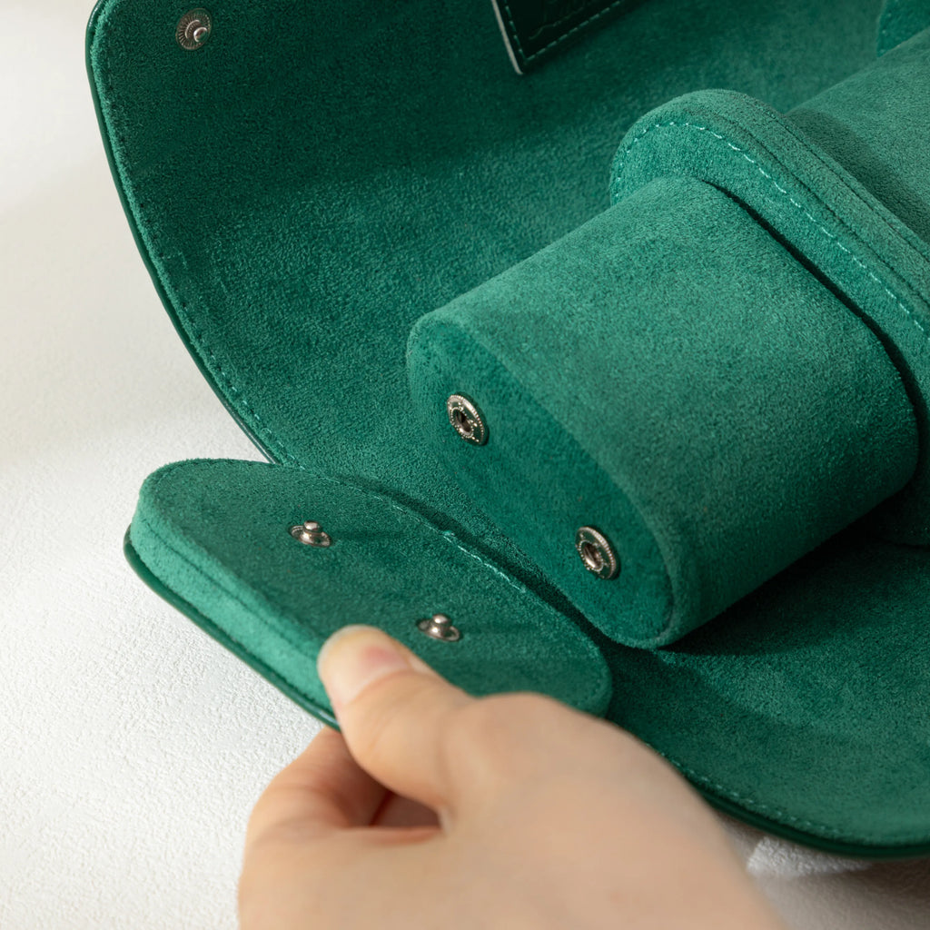 Premium Leather Watch Roll