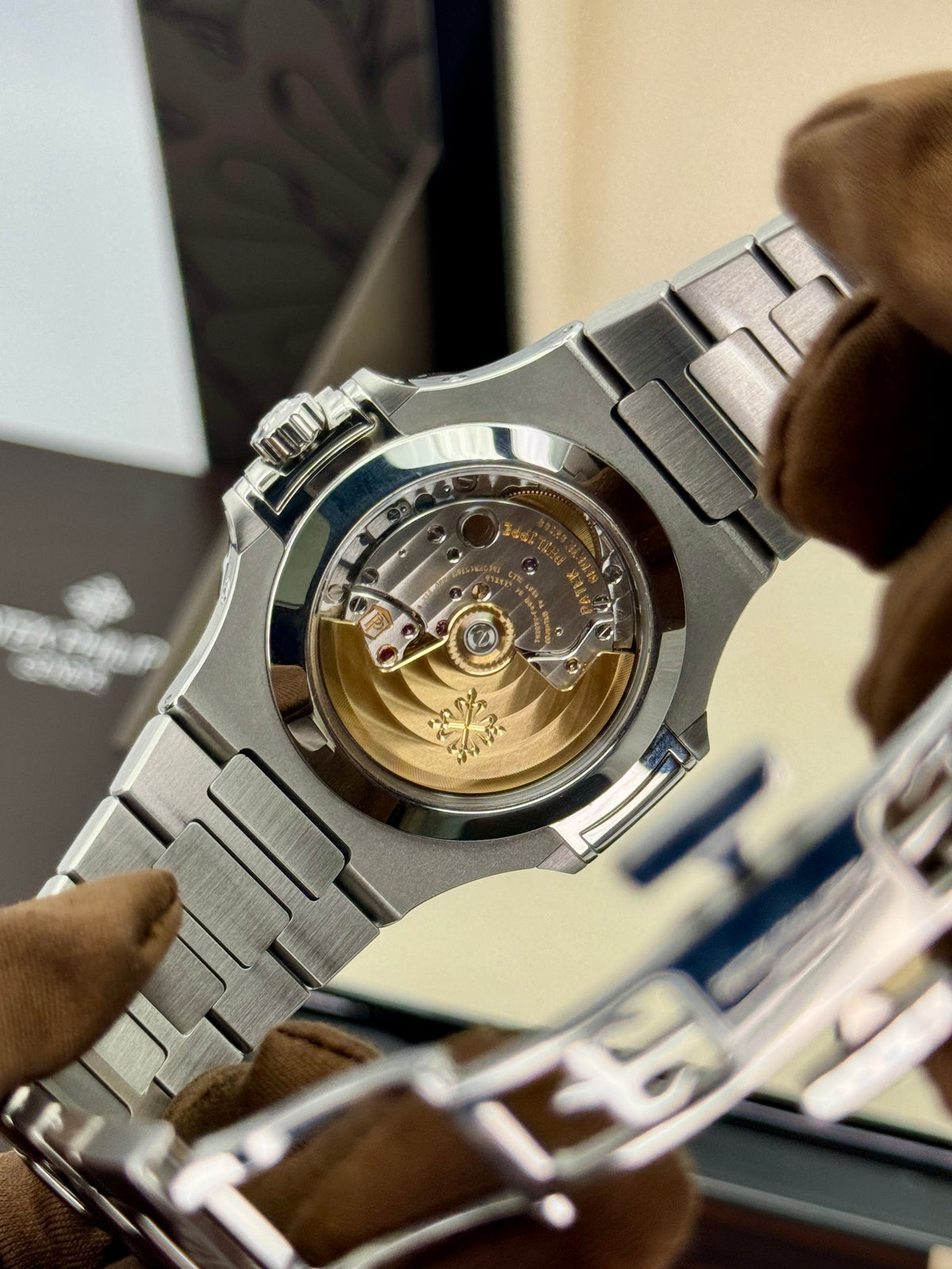 2024 Patek Philippe Nautilus Moonphase 40.5mm 5726/1A-014 Stainless Steel Blue Dial