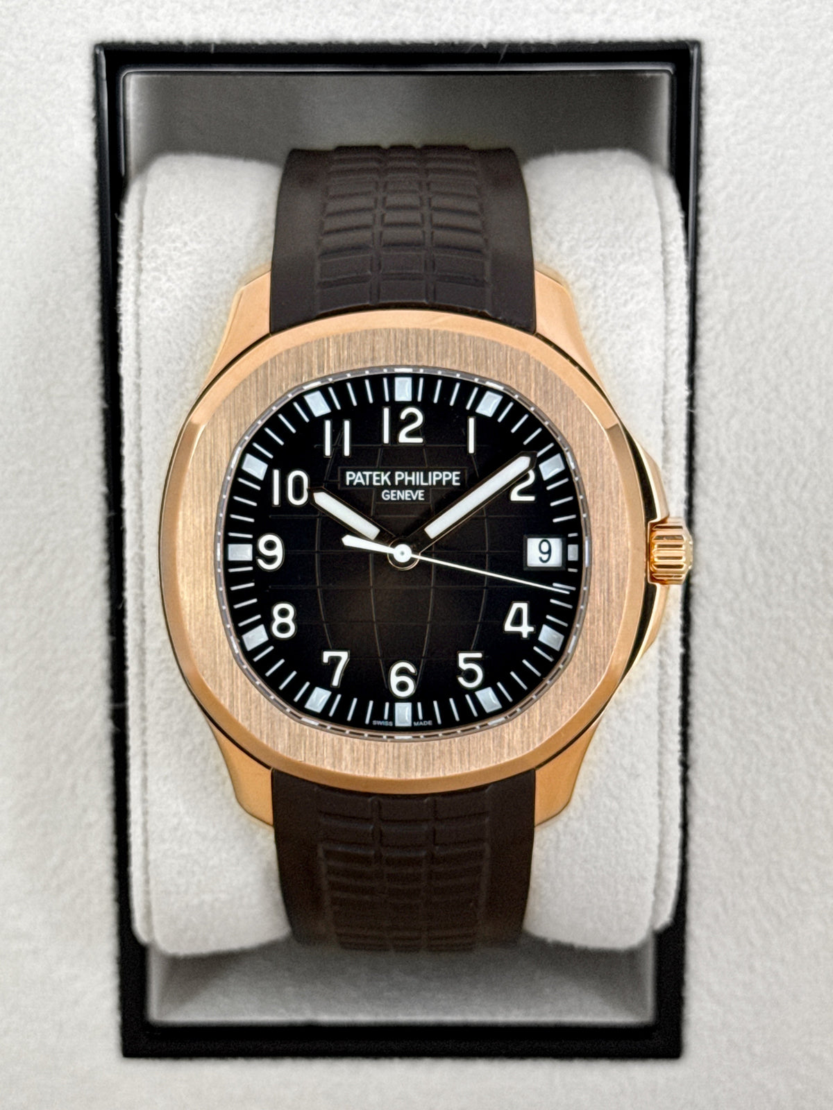 Patek Philippe Aquanaut 40.8mm 5167R-001 Rose Gold Brown Dial