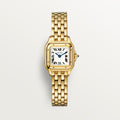 Panthère de Cartier Mini Model | 19mm, 18K Yellow Gold, Silver Dial, Ref. WGPN0048