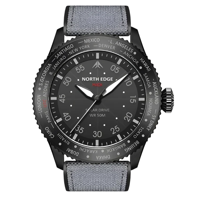 Mach Solar Powered Sports Watch – North Edge